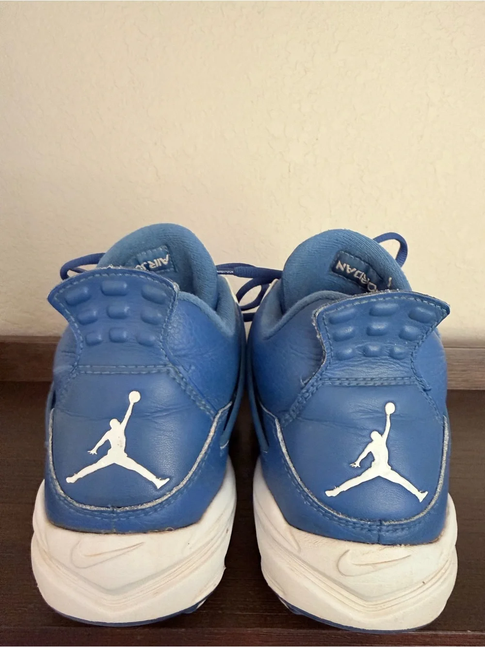 Nike Air Jordan 4 Retro MCS Baseball Cleats Royal Blue 807709-401 Men's 8